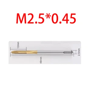 EX-POT Tap m2.5*0.45 Tap for titanium plating machine M2.5 - Picture 1 of 7
