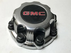 GMC SIERRA 2500 3500 OEM WHEEL CENTER CAP CHROME 15039488 15039489 1999-2005 - Picture 1 of 4