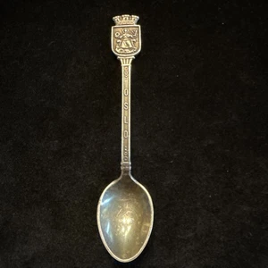 OSLO Norway 40G Silver Coat Of Arms Souvenir Spoon 4" (Lot# 397) - Picture 1 of 7