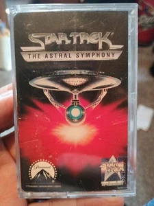 STAR TREK THE ASTRAL SYMPHONY  SOUNDTRACK  PARAMOUNT CASSETTE TAPE - Picture 1 of 5
