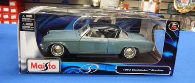 Maisto Edición Especial 1953 Studebaker Starliner 1/18 Diecast Nuevo en Caja Foto 1 de 3
