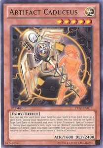 Tarjeta Yu-Gi-Oh - PRIO-EN017 - ARTEFACTO CADUCEO (raro) - casi nuevo/muy bueno - Imagen 1 de 1