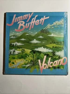 JIMMY BUFFETT - VG++ (EX) “VOLCANO “ 1979 LP, MCA 5102, LYRICS INNER SLV, SHRINK - Image 1 of 4