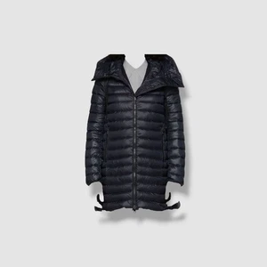 $1595 Moncler Women's Blue Rubis Shiny Down Puffer Coat Jacket Size 1/XS - Picture 1 of 3
