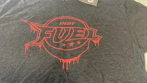 Indy Fuel Hockey Shirt Erwachsene 3XL grau Crew Kurzarm 108 Stiche NEU Neu mit Etikett - Bild 1 von 4