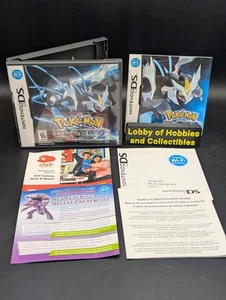 Pokémon Negro Versión 2 (Nintendo DS) 100% CIB - Auténtico - Casi Como Nuevo - Impecable - Imagen 1 de 9