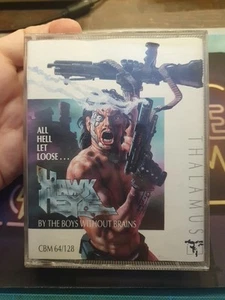 HAWKEYE COMMODORE 64 GIOCO ORIGINALE SU CASSETTA COLLEZIONE C64 THALAMUS - Afbeelding 1 van 11