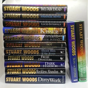 Stuart Woods Stone Barrington Novels Lot Of 13 Hardcover HCDJ LN Books - Bild 1 von 15