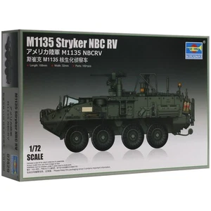 Trumpeter 1/72 M1135 Stryker NBC RV Military Vehicle Model Kit - Picture 1 of 6