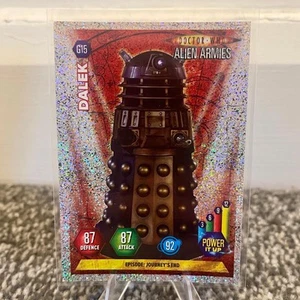 DOCTOR WHO RZADKIE ARMIE OBCYCH KARTY KOLEKCJONERSKIE G15 Dalek - Zdjęcie 1 z 2