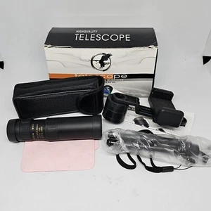 Monocular High Quality Telescope Zoom in Lens Tripod Phone Holder Bird Watching - Picture 1 of 11