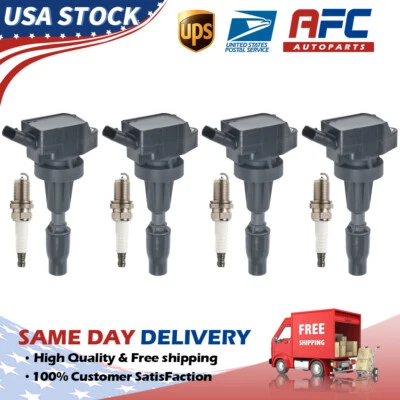 UF817 4*Ignition Coil for 1.6L Hyundai Elantra GT Sonata Tucson Kia Optima Soul - Imagem 1 de 4