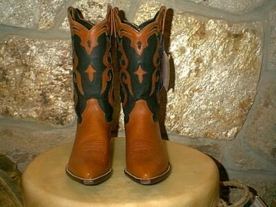 ¡REBAJADO! NUNCA USADAS Botas de Vaquero Hechas a Mano De Colección Para Mujer de Panhandle Delgadas 6.5B Foto 1 de 3