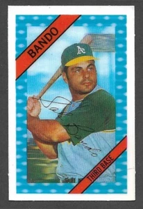 1972 KELLOGG'S 3-D #52 Sal Bando ATHLETICS (RBI = 356) (No Cracks) NM-MT A - Picture 1 of 2