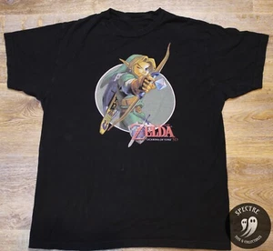 The Legend of Zelda Ocarina of Time 3D Official Nintendo T-Shirt - Men's Medium - Picture 1 of 8