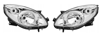 2x PHARE AVANT GAUCHE DROITE  ÉLECTRIQUE H4 pour RENAULT TWINGO 2 2007-2011 - Photo 1/4