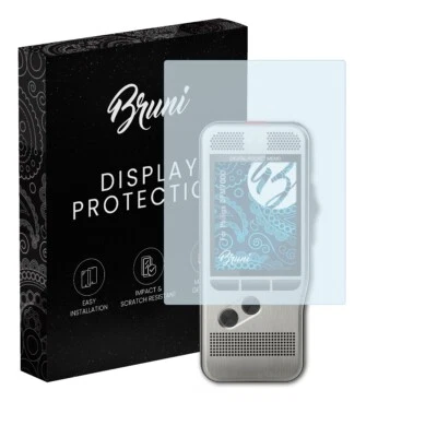 Bruni 2x Protective Film for Philips DPM7000 Screen Protector Screen Protection - Image 1 of 4