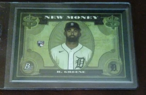 2023 Bowman Platinum New Money #NM-8 Riley Greene RC TIGERS - Picture 1 of 2