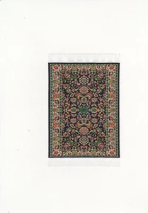 teppich-für Puppenstube-16x10cm-oder ähnliches-siehe scan - Bild 1 von 2