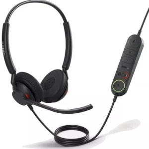 New Jabra Engage 40 Wired Stereo Headset Inline Call Control Noise-Cancelling - Bild 1 von 3