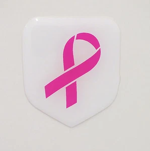 BREAST CANCER AWARENESS BADGE WILL FIT DODGE TRUCK GRILLE 1994-02 GAS & CUMMINS - Picture 1 of 2