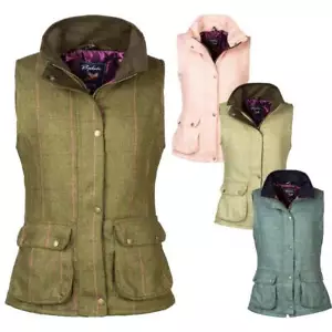 Rydale Tweed Waistcoat British Made Country Hunting Bodywarmer Gilet 5 Colours - Picture 1 of 6