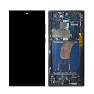 Pour Samsung Galaxy S23 Ultra S918U Écran OLED Écran Tactile Numériseur + Cadre - Photo 1 sur 3