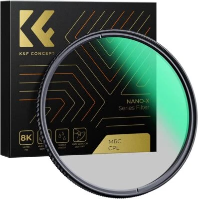 K&F Concept 107MM CPL Filter Circular Polarizing Filter Polarized MRC Filter - Image 1 of 4