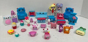 Shopkins Shoppies Puppe Puppen Konvolut 34 Elch Spielzeug mit etwas Zubehör - Bild 1 von 5