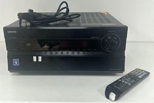 Onkyo TX-NR808 A/V Receiver In Black With Remote Untested - Picture 1 of 24