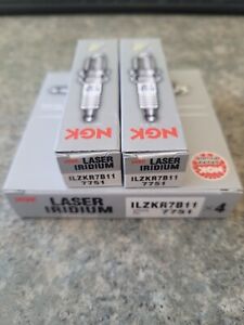 6 NEW Spark Plug-Laser Iridium NGK 7751 ILZKR7B11