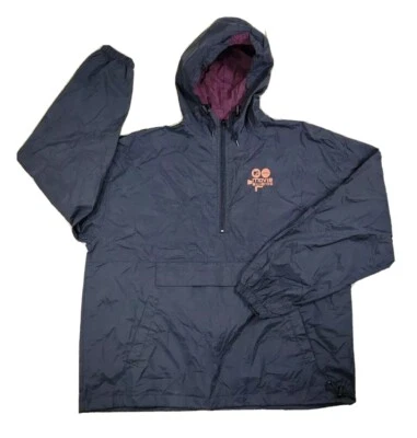 Vintage 2000 Y2K Millennium MTV Movie Awards Windbreaker Rain Jacket XL Nylon - Image 1 of 4