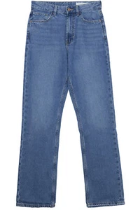 Esprit Fashion Fit Jeans Bootcut Flare Jeans Weites Bein Damen Denim Blau W27 - Picture 1 of 4
