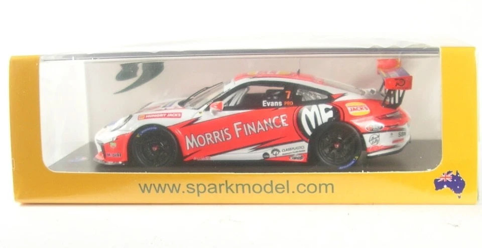 Porsche 911 GT3 Cup No.7 Porsche Carrera Cup Australia Champion 2018 ( Jaxon - Imagen 1 de 1