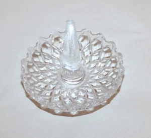 Vintage Crystal Ring Holder Lotus mandala Pattern - Picture 1 of 7