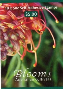 MINT 2003 AUSTRALIAN BLOOMS P&S  STAMP BOOKLET  - BARCODE 632 - Picture 1 of 1