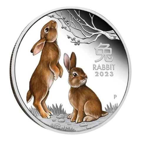 Coins Coin II Australia of Queen Elizabeth Year The Rabbit Collectible 2023 Cover