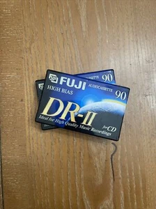 Fuji DR-II 90 Cassette Tape Type II IEC II 90-Minute Tape BLANK NEW SEALED - Picture 1 of 2