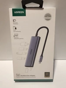Ugreen 6-in-1 Type C to HDMI +USB 3.0*3 + SD/TF Converter - Picture 1 of 3