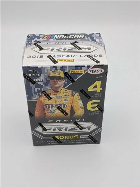 Factory Sealed 7 Pack Blaster Box 2018 Panini Prizm NASCAR Racing Cards - Image 1 of 1