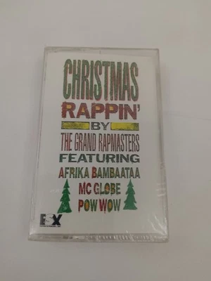The Grand Rapmasters- Christmas Rappin' [Cassette, 1992] STILL FACTORY SEALED - Image 1 of 2