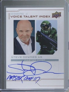 2024 Halo Legacy Collection Autograph VT-SD Steve Downes as Master Chief 117 Ins - Picture 1 of 2