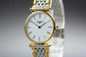 [Quasi Come Nuovo] Orologio Donna Longines L4.135.2 24mm Quadrante Bianco Quarzo dal Giappone - Foto 1 di 10