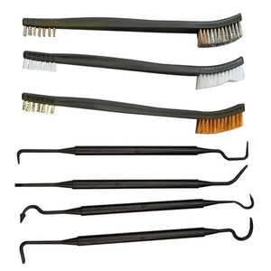 Wire Brush Polishing Home Cleaning Stainless Steel /Plastic 7pcs Cleaning Tools - Picture 1 of 8