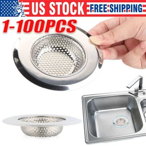Tapón colador fregadero de cocina de 4,5" de acero inoxidable cesta de drenaje tapón de residuos - Imagen 1 de 15