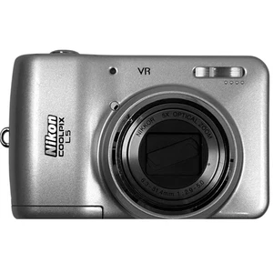 Nikon COOLPIX L5 7.2MP Digital Camera Silver (WORKS GREAT) - Picture 1 of 8