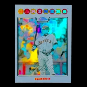 ICHIRO SUZUKI RARE WHITE REFRACTOR SILVER HOLO Topps Chrome Parallel - MARINERS - Bild 1 von 7
