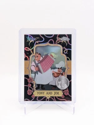 2025 Topps Chrome Disney TONY & JOE Lady and the Tramp 70th Anniversary /70 - Image 1 of 2