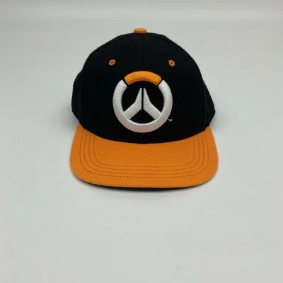 Gorra Overwatch Snapback JINX Blizzard Negra Naranja Logo Gamer Gorra Ajustable Foto 1 de 4