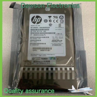 NEW QR477A 665750-001 669010-001 HP M6625 300GB 6G SAS 15K 2.5IN HDD Hard Drive - Image 1 of 3